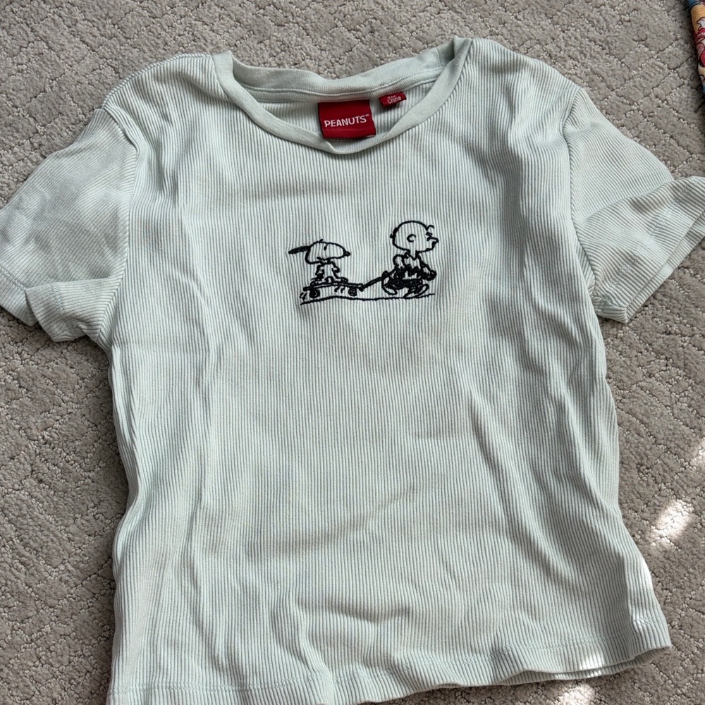 Peanuts crop top